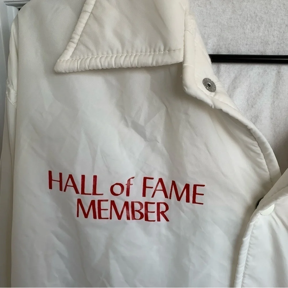 Vintage 80s Salem Middle School Swimming & Diving Hall of Fame Jacket